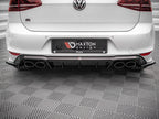 Maxton Design - REAR SIDE SPLITTERS V.4 VW GOLF R MK7 (2013-2016)
