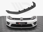 Maxton Design - STREET PRO FRONT SPLITTER V.2 VW GOLF R MK7 (2013-2016)
