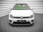 Maxton Design - STREET PRO FRONT SPLITTER V.1 VW GOLF R MK7 (2013-2016)