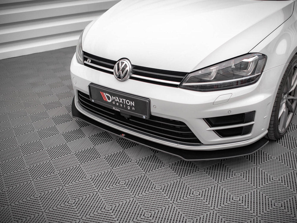 Maxton Design - STREET PRO FRONT SPLITTER V.1 VW GOLF R MK7 (2013-2016)