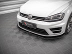 Maxton Design - STREET PRO FRONT SPLITTER V.1 VW GOLF R MK7 (2013-2016)