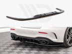 Maxton Design - Rear Splitter (Vertical Bars) V.1 Mercedes A 35 AMG Sedan V177