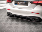 Maxton Design - Rear Splitter (Vertical Bars) V.1 Mercedes A 35 AMG Sedan V177