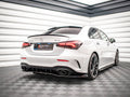Maxton Design - CENTRAL REAR SPLITTER V.2 (VERTICAL BARS) MERCEDES A 35 AMG SEDAN V177