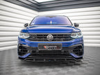 Maxton Design - Front Splitter V.1 VW Tiguan R / R-Line Mk2 Facelift