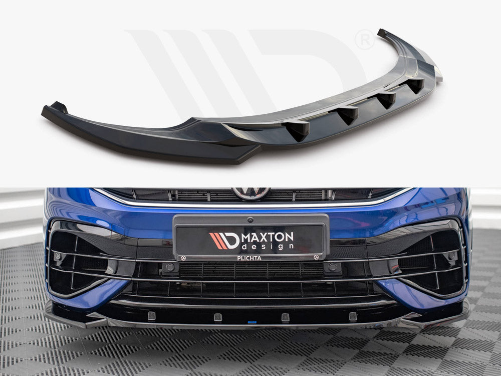 Maxton Design - Front Splitter V.3 VW Tiguan R / R-line MK2 Facelift (2020-)