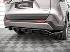 Maxton Design - CENTRAL REAR SPLITTER (VERTICAL BARS) TOYOTA RAV4 MK5 (2019-)