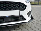 Maxton Design - FRONT RACING SPLITTER V.1 FIESTA MK8/8.5 ST / ST-LINE (2017-2024)