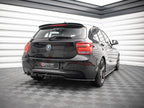 Maxton Design - CENTRAL REAR SPLITTER (VERTICAL BARS) BMW 1 F20 (2011-2015)
