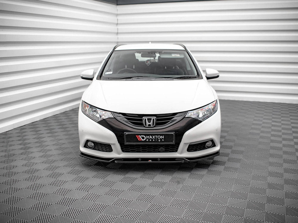 Maxton Design - FRONT SPLITTER V.2 HONDA CIVIC MK9 (2011-2014)