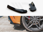 Maxton Design -  Rear Side Splitters V.3 (For rear valance v.2) Ford Focus Hatchback ST Mk4