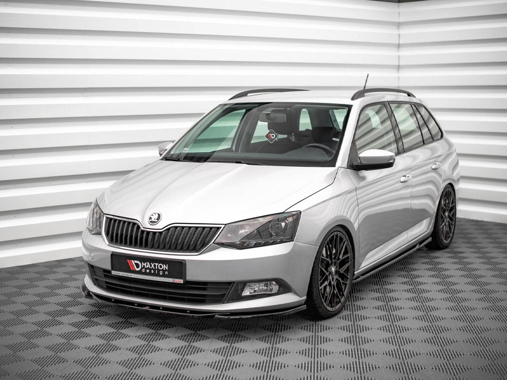 Maxton Design - FRONT SPLITTER V.2 SKODA FABIA MK3 (2014-2019)