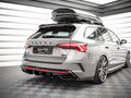 Maxton Design - REAR SIDE SPLITTERS V.3 SKODA OCTAVIA RS MK4 (2020-)