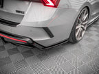 Maxton Design - REAR SIDE SPLITTERS V.3 SKODA OCTAVIA RS MK4 (2020-)