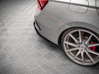 Maxton Design - REAR SIDE SPLITTERS V.3 SKODA OCTAVIA RS MK4 (2020-)