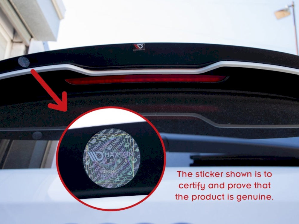 Maxton Design - SPOILER CAP MERCEDES B W246 FACELIFT