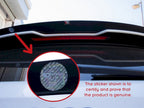 Maxton Design - LOWER SPOILER CAP KIA EV6 GT-LINE MK1