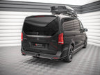 Maxton Design - CENTRAL REAR SPLITTER (VERTICAL BARS) MERCEDES V-CLASS AMG-LINE W447 FACELIFT (2019-)
