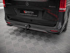 Maxton Design - CENTRAL REAR SPLITTER (VERTICAL BARS) MERCEDES V-CLASS AMG-LINE W447 FACELIFT (2019-)