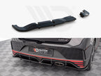 Maxton Design - CENTRAL REAR SPLITTER (VERTICAL BARS) HYUNDAI I20 N MK3 (2020-)
