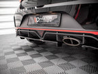 Maxton Design - CENTRAL REAR SPLITTER (VERTICAL BARS) HYUNDAI I20 N MK3 (2020-)