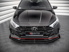 Maxton Design - FRONT BUMPER WINGS (CANARDS) HYUNDAI I20 N MK3 (2020-)