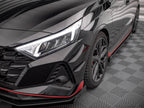 Maxton Design - FRONT BUMPER WINGS (CANARDS) HYUNDAI I20 N MK3 (2020-)