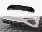 Maxton Design - Rear Valance + Exhaust Ends Imitation Audi A3 S-Line Sportback 8Y