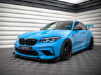Maxton Design - STREET PRO FRONT SPLITTER V.1 (+FLAPS) BMW M2 F87 (2016-2020)