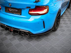 Maxton Design - STREET PRO REAR SIDE SPLITTERS BMW M2 F87 (2016-2020)