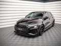 Maxton Design - STREET PRO FRONT SPLITTER AUDI RS3 SPORTBACK 8Y (2020-)