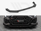 Maxton Design - STREET PRO FRONT SPLITTER V.1 (+FLAPS) AUDI RS3 SPORTBACK 8Y (2020-)