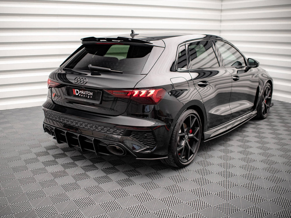 Maxton Design - STREET PRO REAR SIDE SPLITTERS AUDI RS3 SPORTBACK 8Y