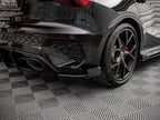 Maxton Design - STREET PRO REAR SIDE SPLITTERS + FLAPS AUDI RS3 SPORTBACK 8Y
