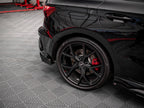 Maxton Design - STREET PRO REAR SIDE SPLITTERS + FLAPS AUDI RS3 SPORTBACK 8Y