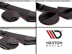 Maxton Design - CENTRAL REAR SPLITTER (VERTICAL BARS) BMW 7 M-PACK G70