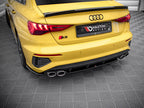 Maxton Design - CENTRAL REAR SPLITTER AUDI S3 SEDAN 8Y (2020-)