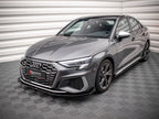 Maxton Design - Street PRO Front Splitter V.1 + Flaps Audi S3 / A3 S-Line 8Y