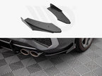 Maxton Design - Street PRO Rear Side Splitters + Flaps Audi S3 Sedan 8Y