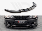Maxton Design - FRONT SPLITTER V.2 BMW 3 COUPE M-PACK E46 (1999-2005)
