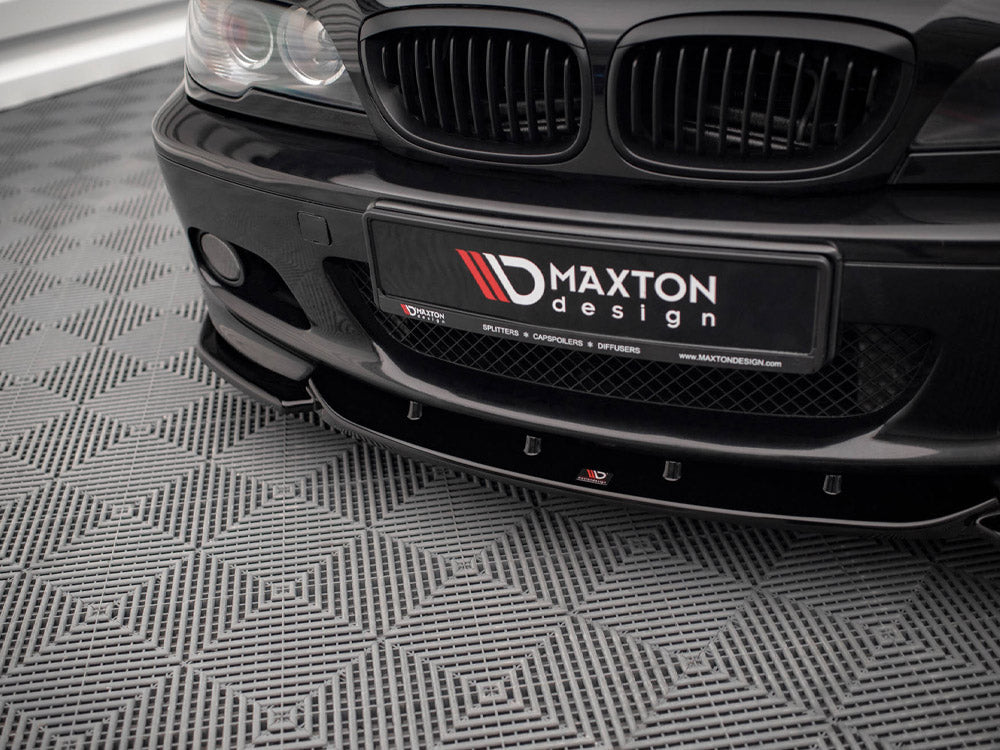 Maxton Design - FRONT SPLITTER V.2 BMW 3 COUPE M-PACK E46 (1999-2005)