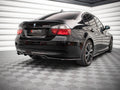 Maxton Design - CENTRAL REAR SPLITTER (VERTICAL BARS) BMW 3 SEDAN E90 (2004-2008)