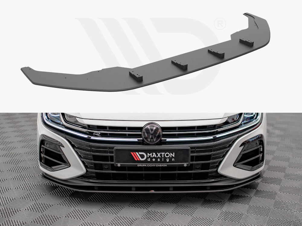 Maxton Design - Street PRO Front Splitter Volkswagen Arteon R Sedan / Shooting Brake Mk1 Faceift