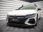 Maxton Design - Street PRO Front Splitter Volkswagen Arteon R Sedan / Shooting Brake Mk1 Faceift
