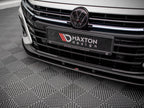 Maxton Design - Street PRO Front Splitter Volkswagen Arteon R Sedan / Shooting Brake Mk1 Faceift