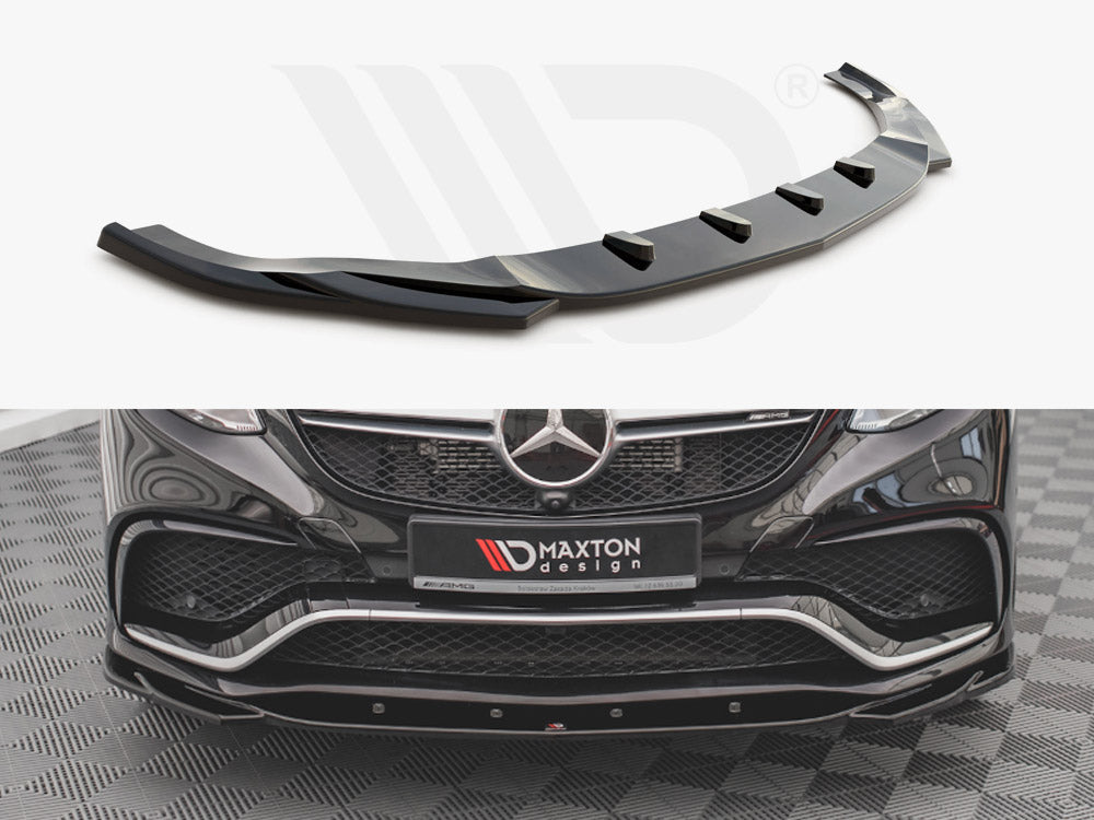 Maxton Design - FRONT SPLITTER V.2 MERCEDES GLE COUPE 63AMG C292 (2015-2019)