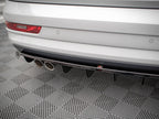 Maxton Design - CENTRAL REAR SPLITTER (VERTICAL BARS) AUDI Q3 8U FACELIFT (2014-2018)
