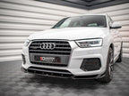 Maxton Design - FRONT SPLITTER V.1 AUDI Q3 S-LINE 8U FACELIFT (2014-2018)