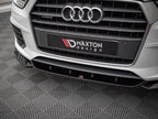Maxton Design - FRONT SPLITTER V.1 AUDI Q3 S-LINE 8U FACELIFT (2014-2018)