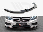 Maxton Design - FRONT SPLITTER V.1 MERCEDES E AMG-LINE SEDAN W212 FACELIFT (2012-2016)